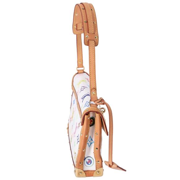 Louis Vuitton x Murakami Eye Miss You Pochette White Monogram Multicolore - Picture 8 of 8